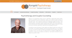 Desktop Screenshot of drkorngold.com